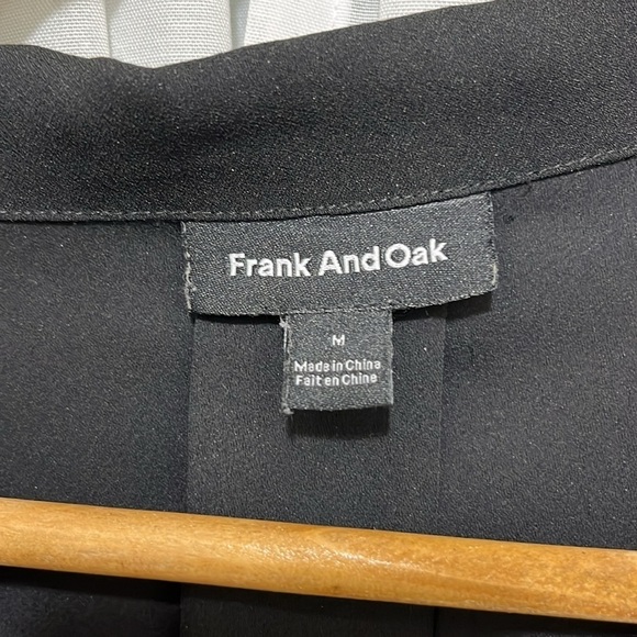 Frank & Oak Modest Black Maxi Dress with Pockets - Picture 2 of 4